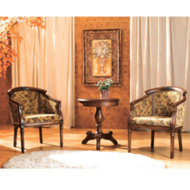 금성가구 아도니스 고품격 엔틱 공예 부부테이블_이미지