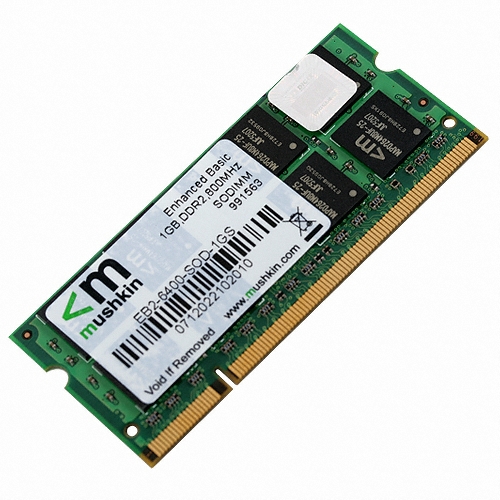 MUSHKIN 노트북 DDR2-800 So-Dimm 디직스 (1GB)_이미지