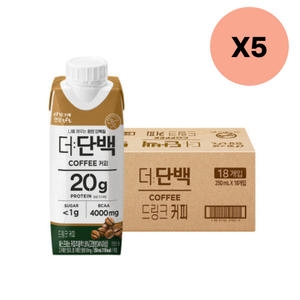 빙그레 더단백 드링크 커피 250ml (90개)