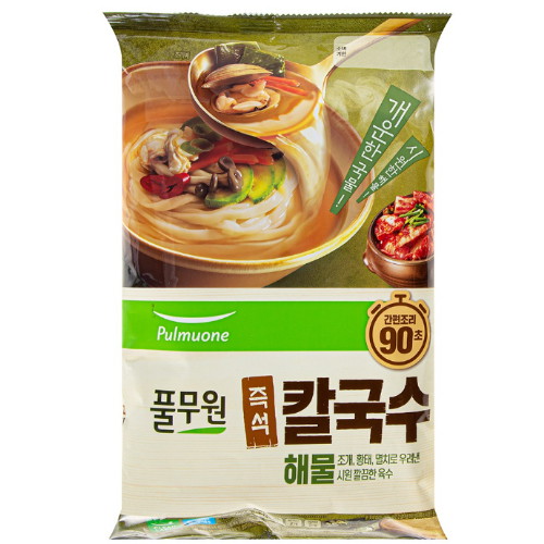 풀무원 즉석 해물 칼국수 424.8g (1개)