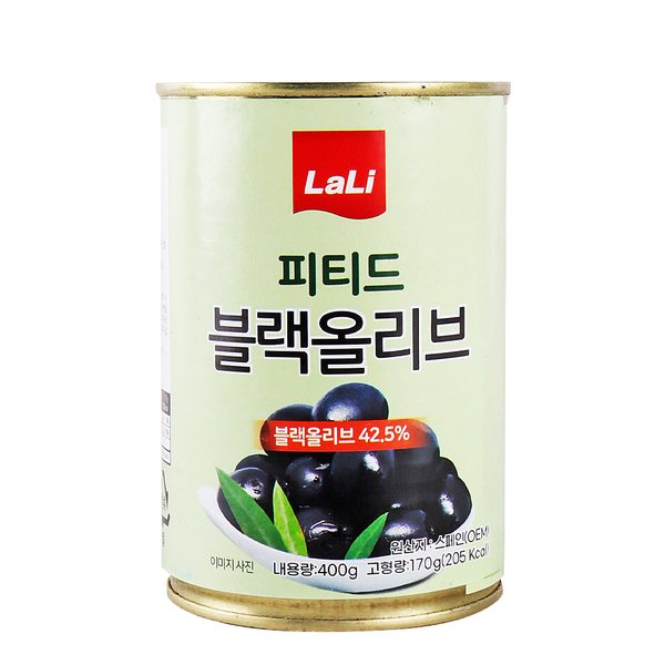 피티드 블랙올리브 400g