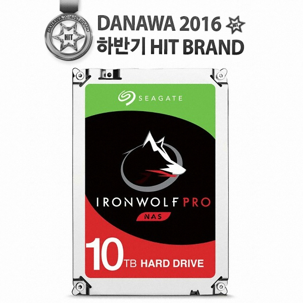 Seagate IronWolf Pro 7200/256M (10TB, ST10000NE0004)_이미지