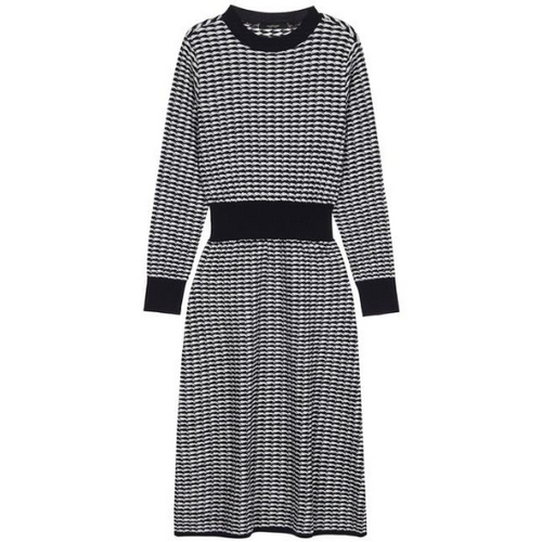 질스튜어트뉴욕 패턴 울 긴팔원피스 WJSW8D510N2_이미지