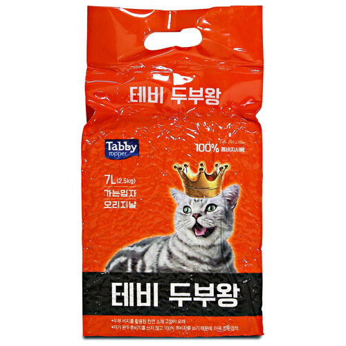 테비토퍼 두부왕 가는입자 오리지널 2.5kg이미지입니다. 누르면 해당 게시물로 새창이동합니다.