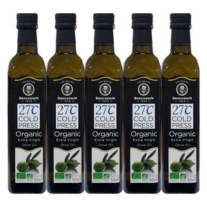브로슈낭 냉압착 유기농 엑스트라버진 올리브오일 500ml (5개)_이미지