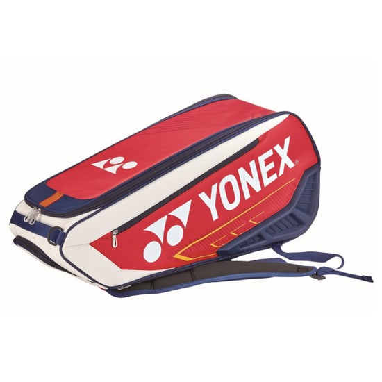 2단 라켓백 배드민턴 가방 BA02326EX (WHITE/NAVY/RED)