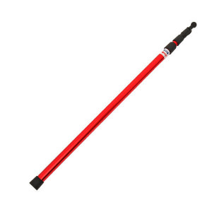 캠프빌리지 슬라이드 폴대 캡형 레드 230cm