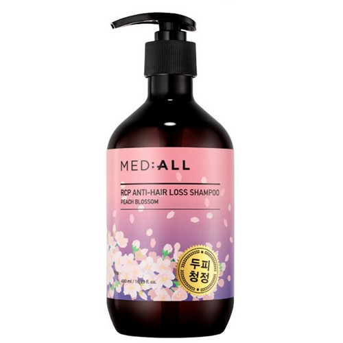 메디올 두피청정 샴푸 피치 블라썸 480ml (2개)