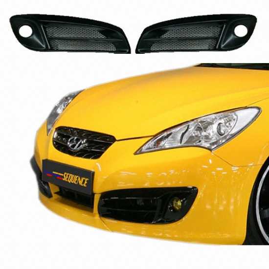 시퀀스 제네시스쿠페 안개등커버