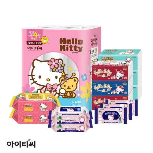 헬로키티 플라워 홈세트_이미지