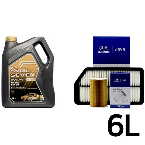 에쓰오일  세븐골드 5W30 + 순정필터 그랜저HG 3.0 가솔린