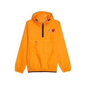 꼼데가르송 COMME DES GARCONS X K-WAY 레드 와펜 아노락 자켓 오렌지 AZ-J502-051-1_이미지