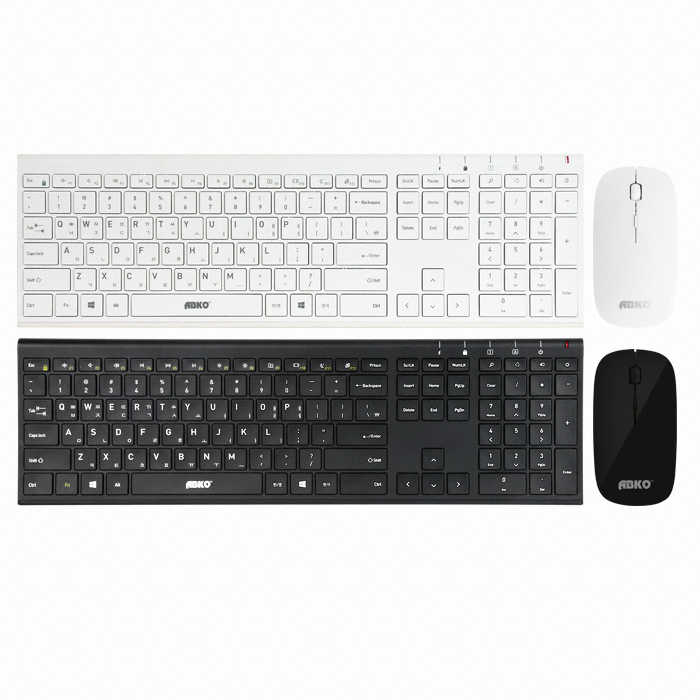 앱코 BRAIN WKM250 무선 콤보 (화이트)