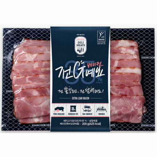 에쓰푸드 존쿡 델리미트 전G 베이컨 200g (4개)