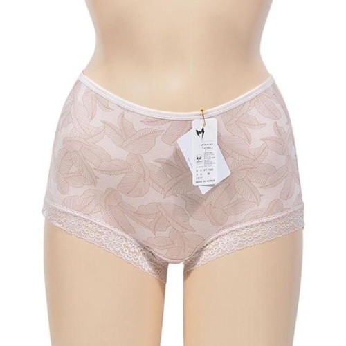 보신각 맥시팬티 여성 은은한 레이스라인 나뭇잎 패턴 WFH2JCW
