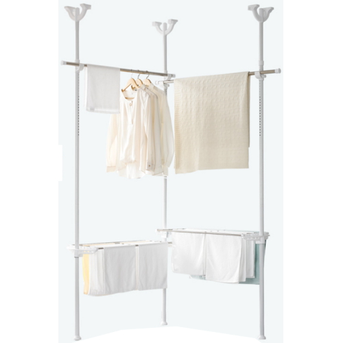 엘리시아(elysia) 러블리패밀리 베란다 빨래건조대 LCV3-HR2000_이미지