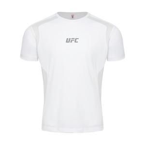 UFC SPORT 블레이즈+ 머슬핏 반팔 티셔츠 화이트 U4SSV2107WH_이미지