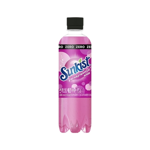  썬키스트 제로 자두자몽 소다 600ml [5개]