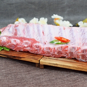 누리푸드 바베큐용 등갈비 1kg (1개)