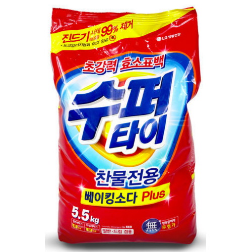  수퍼타이 찬물전용 베이킹소다 플러스 5.5kg [1개]