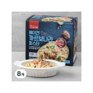 쉐프엠 베이컨까르보나라 파스타 230g 8개