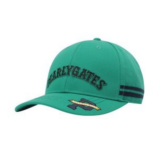 파리게이츠 배색 로고 자수 볼캡 531E3CPA31GN_이미지