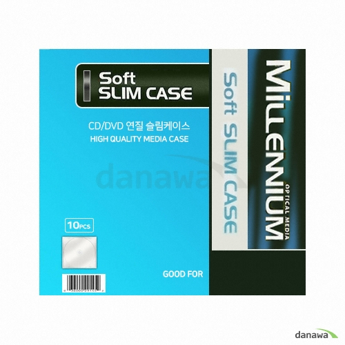 Millennium CD 1P 투명 슬림연질케이스 10장_이미지