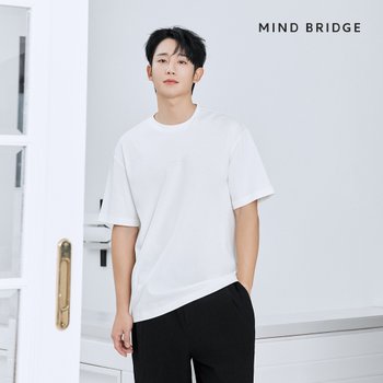 수피마 레터링세미오버핏티셔츠 MYTS3101