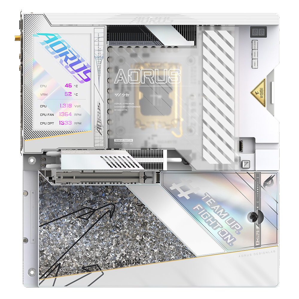 GIGABYTE Z790 AORUS XTREME X ICE + AORUS ������ RTX 4080 SUPER XTREME ICE ��Ű�� �Ǿ���Ʈ