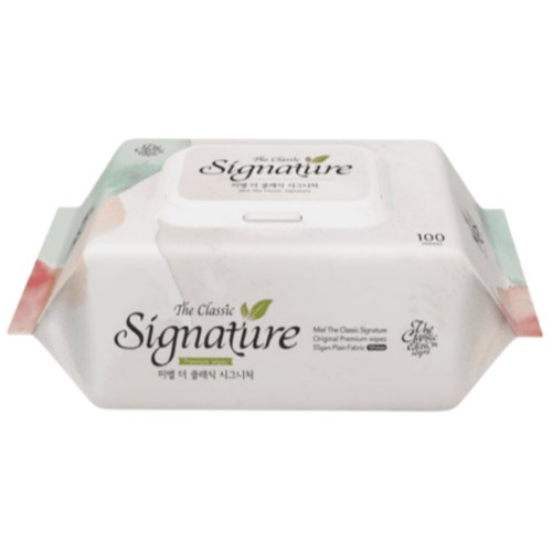 미엘 더 클래식 시그니처 물티슈 캡형 100매 (20팩)_이미지