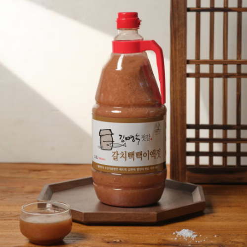 천연식품 김명수젓갈 갈치뻑뻑이액젓 1.8L (1개)
