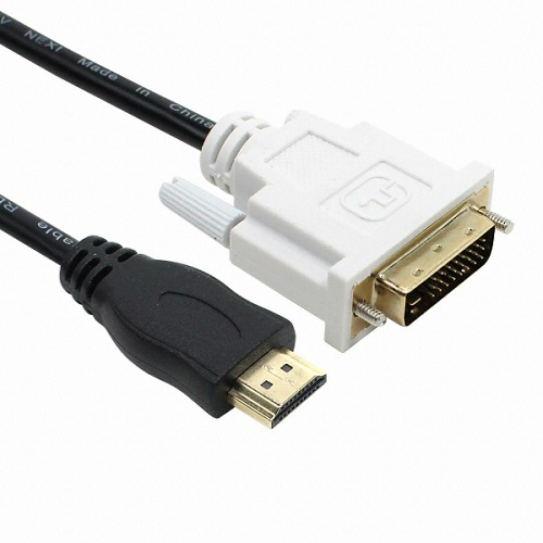 리버네트워크 NEXI HDMI1.4 to DVI-D 듀얼 케이블 (NX196, 1m)_이미지