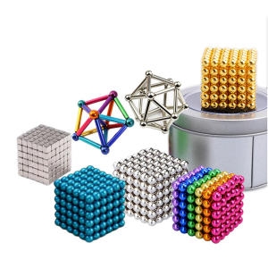 네오큐브 자석 블럭 구슬 5mm 니켈 (216알)_이미지