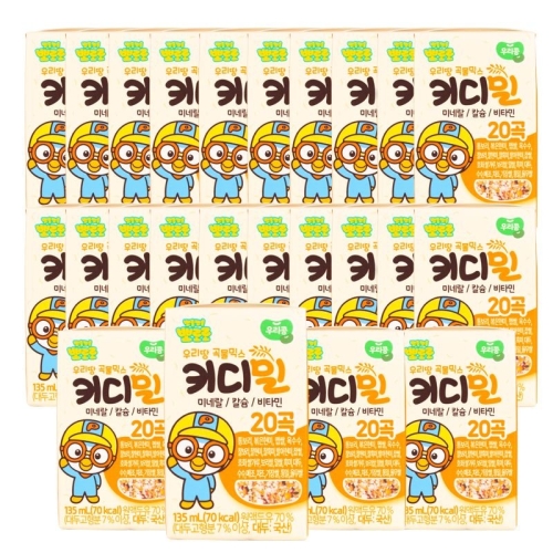 뽀로로 키디밀 어린이 두유 135ml