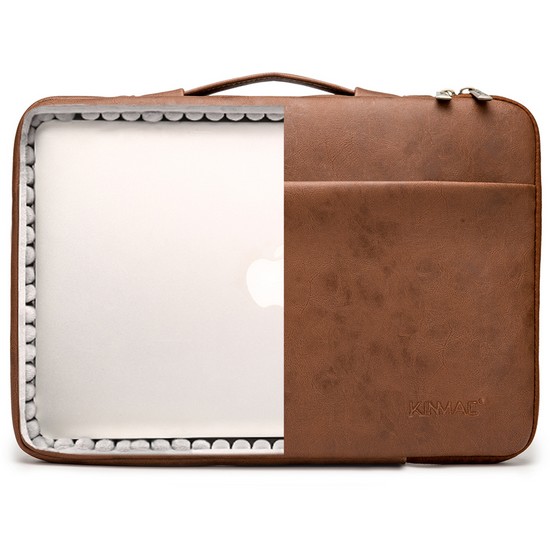 킨맥 360쉴드 노트북 파우치 14인치 (레더브라운)