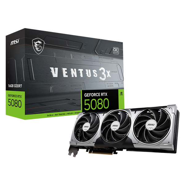 MSI 지포스 RTX 5080 벤투스 3X OC D7 16GB