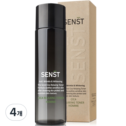 메디플라워 센스트 시카 릴렉싱 옴므 토너 200ml (4개)_이미지