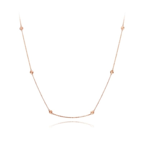 스타일러스 골든듀AMC 14K 골드 루미나리에3 유닛 데일리 금 목걸이 LC282500031W/620