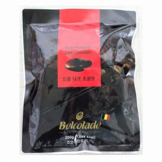 퓨라토스 벨코라도 드롭 다크 초콜릿 200g (1개)_이미지