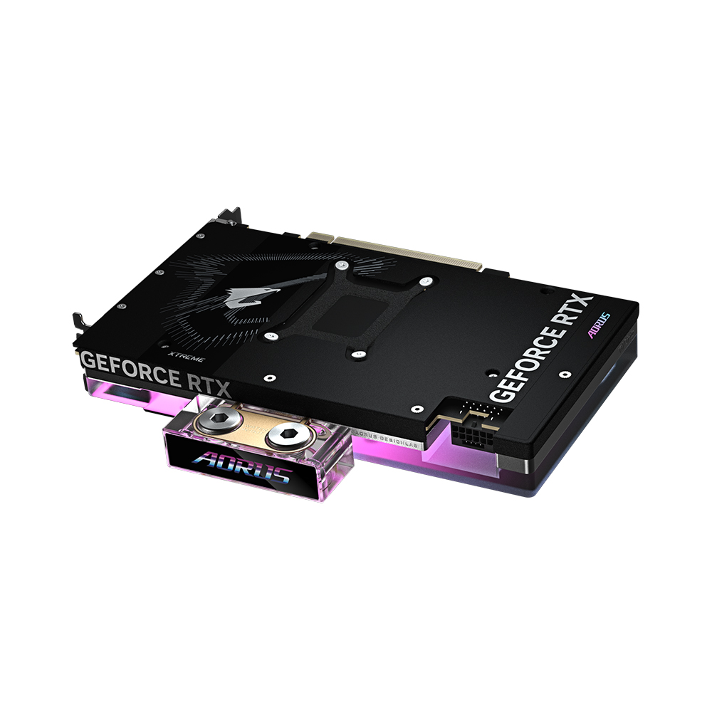 GIGABYTE AORUS 지포스 RTX 5080 XTREME 워터포스 WB D7 16GB 제이씨현_이미지