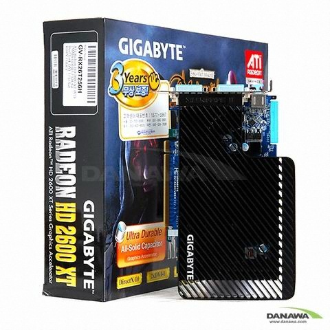 GIGABYTE �󵥿� HD 2600XT DDR3 256MB Silent-Pipe 2.5 ������2 �ǱԾ� �� ������