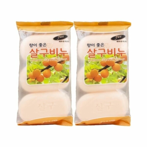 재우유지 향이 좋은 살구비누 90g (6개)_이미지