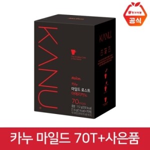 동서식품 맥심 <b>카누</b> <b>다크</b> 레귤러 70T
