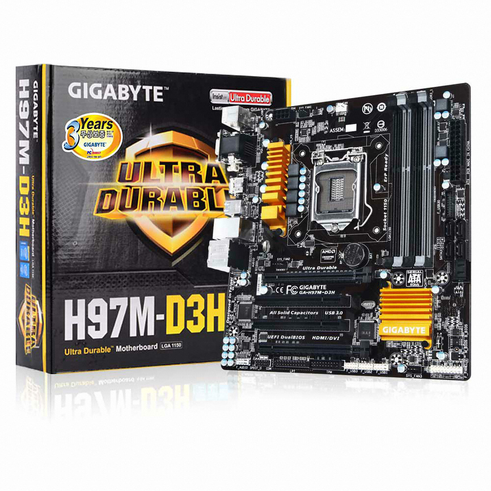 GIGABYTE GA-H97M-D3H 듀러블에디션 피씨디렉트_이미지