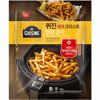 동원F&B 퀴진 에어크리스피 양념<b>감자</b> 800g