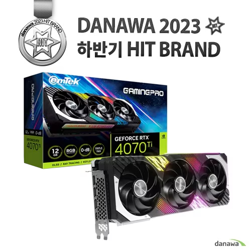 이엠텍 지포스 RTX 4070 Ti GAMINGPRO D6X 12GB_이미지