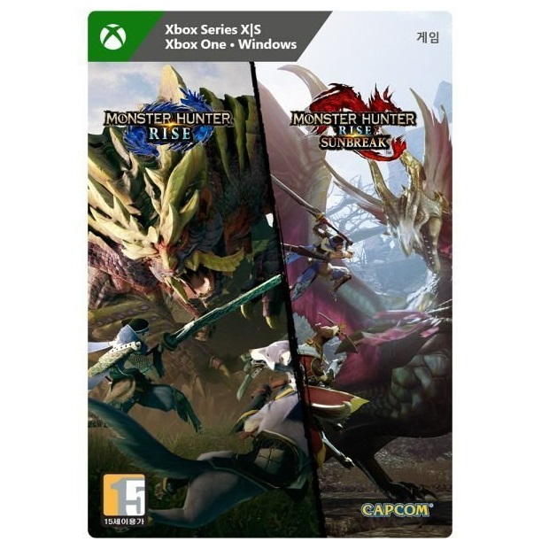 캡콤 몬스터 헌터 라이즈 + 선브레이크 합본팩 한글판 (XBOX Series, 다운로드코드)