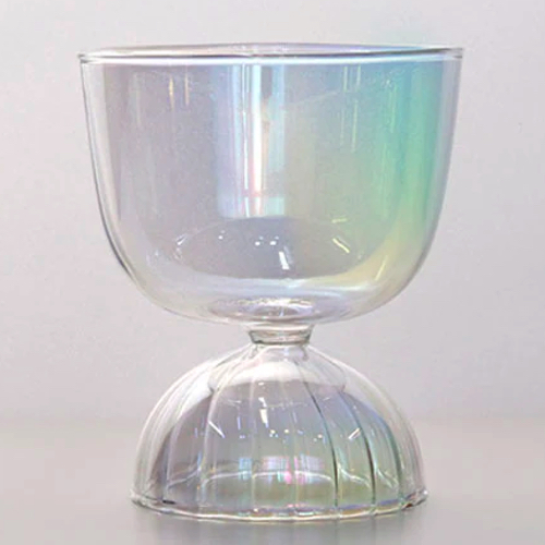 코지테이블 미스틱 오로라 홀로그램 티니블랑 벨 칵테일 글라스 300ml_이미지