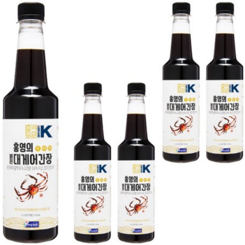 홍영의 붉은대게 어간장 500ml (5개)_이미지