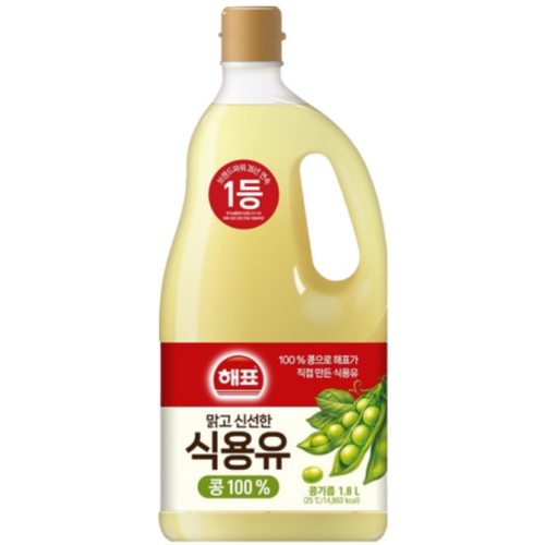 사조대림 해표 식용유 1.8L (1개)